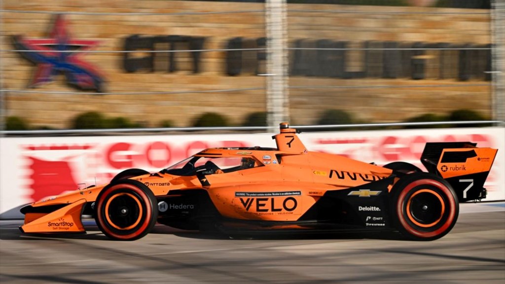 Uheldig Lundgaard reddede point i Arlington.
(Foto: James Black)